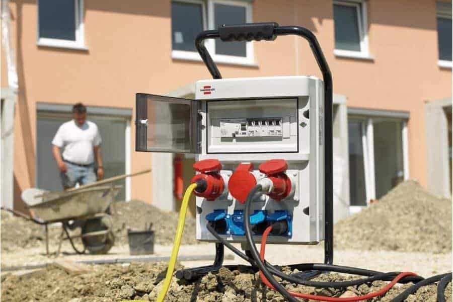 Installation électrique chantier maison neuve Invest'home