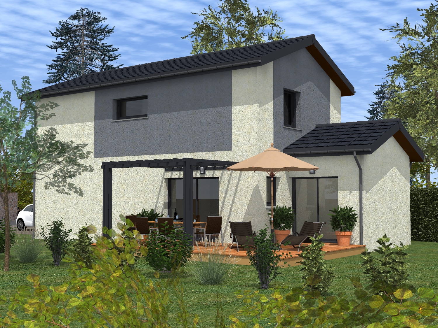 Maison 4 pièces 102 m² avec garage